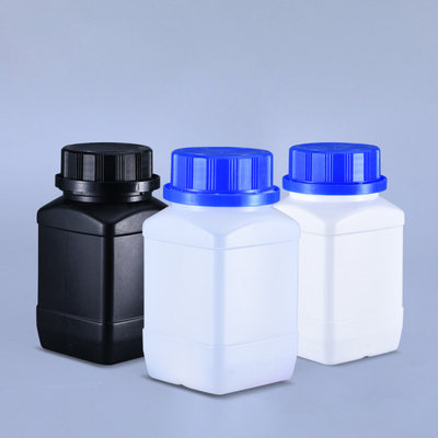 comprar 1 litro de garrafas de laboratório quadradas de HDPE de plástico de qualidade alimentar Reagente Químico Liquido Embalagem Fabricação em linha