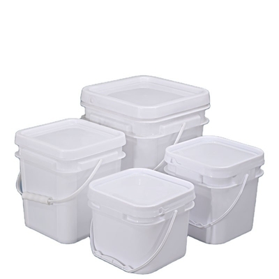 comprar Cobertura de plástico reciclado para balde de cimento quadrado de 8L Boa dureza e multifunção Fabricação em linha