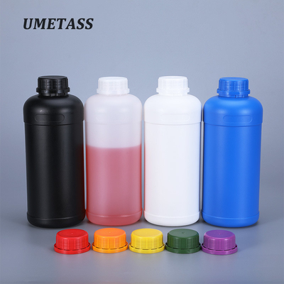 comprar 1L garrafa de plástico vazia de colarinho de HDPE para pesticidas e produtos químicos secos Embalagem personalizada Fabricação em linha