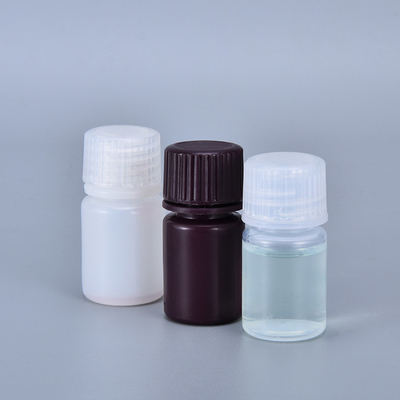 comprar 100% material virgem garrafa redonda garrafa de plástico de boca larga para laboratório químico reagente Fabricação em linha