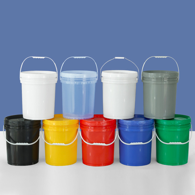 comprar 10L recipiente à prova de adulteração para lubrificante diluidor de tinta com alça e tampa fornecidos Fabricação em linha