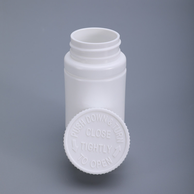 comprar Reservatório vazio de cápsulas de plástico à prova de crianças de 112 ml com comprimidos de medicina branca Fabricação em linha