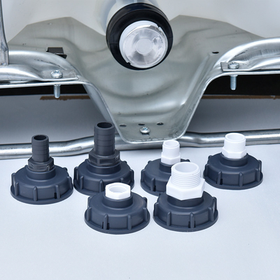 comprar Conexão de flange 1000L IBC Tote Tanks com 2 polegadas de plástico Adaptador de válvula Fabricação em linha