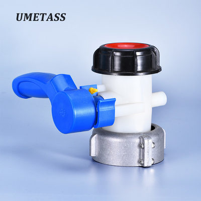 comprar DN40 válvula de esfera de PVC resistente a ácidos e óleos alcalinos para controlo hidráulico direccional IBC Fabricação em linha