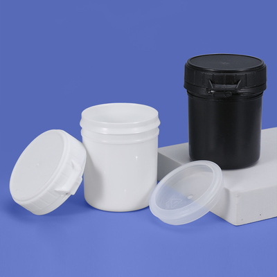 comprar 300 ml lata de plástico de boca larga com tampa Fabricação em linha