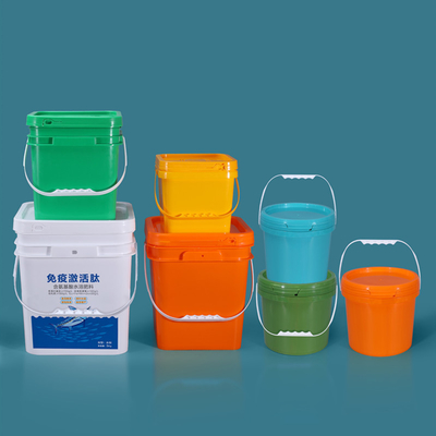 comprar Balde de isca de plástico de forma quadrada de 20 litros para aventuras de pesca Fabricação em linha