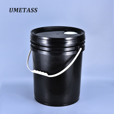 comprar Balde de plástico de alta temperatura de cor personalizada com alças para recipiente de armazenamento de líquidos Fabricação em linha