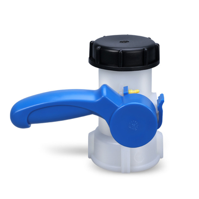 comprar Válvula de esfera IBC de plástico versátil e válvula de borboleta de tipo engrenagem para várias indústrias Fabricação em linha