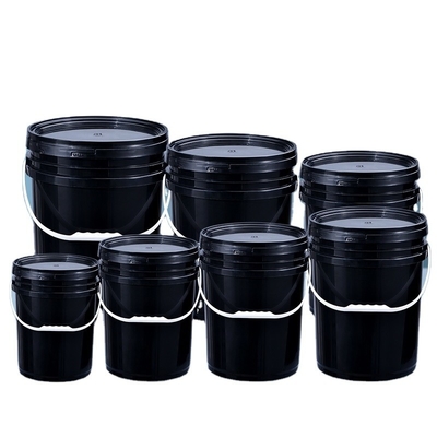 comprar 1-10 litros de brinquedos transparentes para crianças embalagem balde de praia de plástico PP com tampa e alça Fabricação em linha