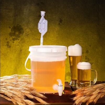 comprar Logotipo personalizado 2 tampas Fermentador de plástico para Enzimas Automáticas de Cerveja de Frutas Fabricação em linha