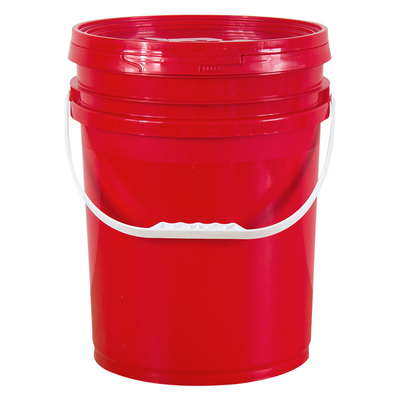comprar 100% de material usado 20 litros baldes vazios de plástico com tampa e alça Fabricação em linha