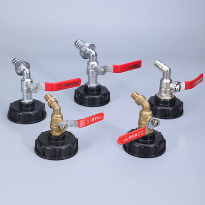 comprar Conectores de água de jardim metálicos 1/2' de cobre revestido de níquel bibcock torneira de água para venda Fabricação em linha