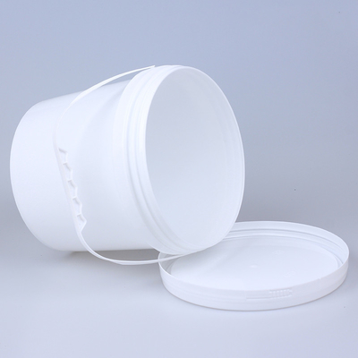 comprar 100% de material preto 5L plástico balde vazio com manobra de tampa à prova de adulteração para lubrificante cola de óleo de pintura balde Fabricação em linha