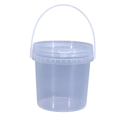 comprar Várias especificações Balde de plástico branco redondo para promoção de sorvete de iogurte Fabricação em linha