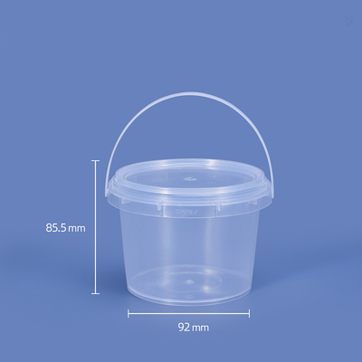 comprar Armazenar o seu gelo com estilo com 1000 ml de balde de plástico redondo e tampa Fabricação em linha