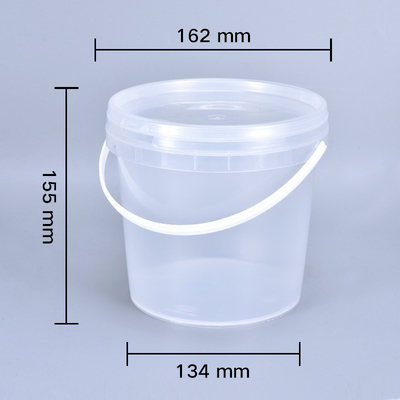 comprar Balde de plástico de capacidade de 2L com tampa para armazenamento de queijo e creme Fabricação em linha