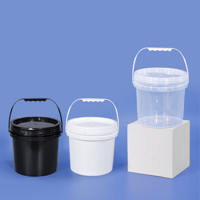 comprar Contenedor de armazenamento de PP profissional de 5L com tampa e alça de plástico Fabricação em linha