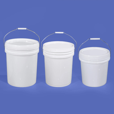 comprar Amostra fornecida Balde de tinta reciclável sem BPA de 20 litros com alça e tampa de ferro Fabricação em linha