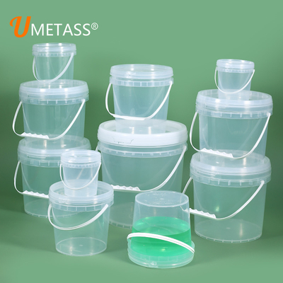 comprar Resfriadores de balde de gelo de plástico de forma redonda de 500 ml sustentáveis para KTV Bar Party Fabricação em linha
