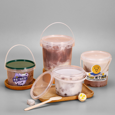 comprar Desfrute de delicioso sorvete com a nossa caixa de manteiga de 350 ml-700 ml de plástico Fabricação em linha