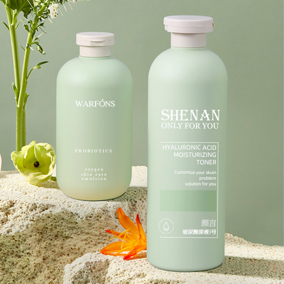 comprar Embalagem de Loção Sero Líquido Cosmético Azul Toque Suave Shampoo Vazio Frasco Conditioner Fabricação em linha