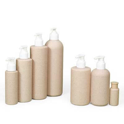 comprar Biodegradável de palha de trigo de plástico garrafas de shampoo de hotel com dispensador de bomba 300ml Fabricação em linha