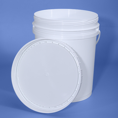 comprar Capa do balde de segurança alimentar de parafuso colorido de 20 litros Material de plástico PP Fabricação em linha
