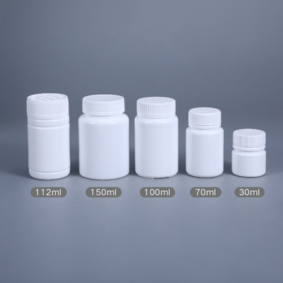 comprar 70 ml de HDPE de plástico Farmácia frascos de pílulas vazios a granel redondo Fabricação em linha