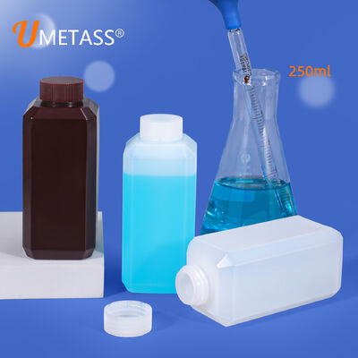 comprar 250ml Wide Neck Square Bottle for industrial laboratories Reagent Containor Fabricação em linha