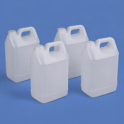 comprar 5L de qualidade alimentar PE de plástico Jerry Can com tampa de boca de baleia e alça Embalagem Can para água Liquor Sauce Química de armazenamento de líquidos Uso Fabricação em linha
