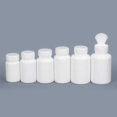 Impressão de logotipo Flip Top Cap Botões de medicamentos para embalagens de armazenamento farmacêutico