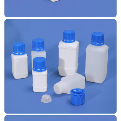 Pequeno Laboratório de Bioquímica Botelho de Reagente de Boca Estreita de Plástico com Cobertura de Segurança