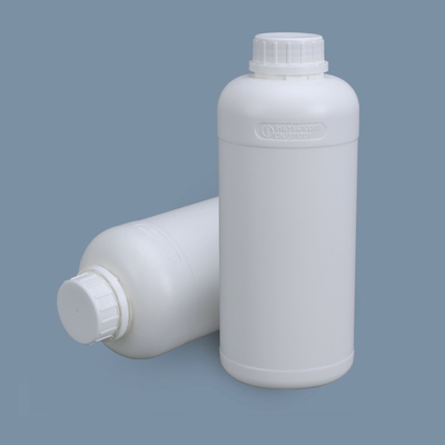 Flasca de reagente transparente com fluoreto de plástico HDPE 1000 ml 1L Para embalagens químicas