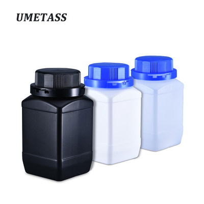 500 ml de garrafas de plástico de parafuso quadrado à prova de adulteração garrafas Hdpe para farmacêutica