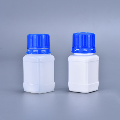 Reagentes de laboratório de química selados garrafas de plástico HDPE para armazenamento de líquido de solvente orgânico