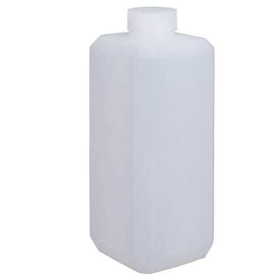 500 ml de medicamento translúcido Polylab frasco de reagente HDPE boca pequena