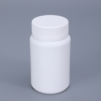 Garrafas de plástico em HDPE branco de 100 ml para cápsulas de cálcio de qualidade alimentar