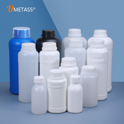 Embalagem de HDPE 1 litro 500 ml Botella Fertilizante líquido Plastic Chemical Custom Cylinder Container