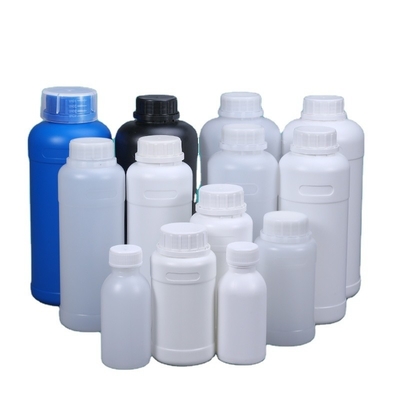 250 ml-1000 ml HDPE Reciclagem recipientes de plástico Impressão de logotipo para embalagem de pílulas