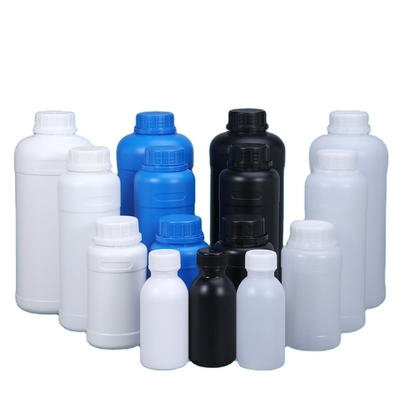 500 ml de amostra à prova de luz garrafas de plástico preto para medicamentos