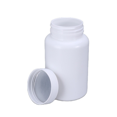 Filtro de seda Impresso 200 ml Botão de remédio branco vazio para vitaminas comprimidos Material HDPE