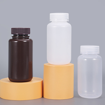 250 ml 125 ml garrafa de plástico PP para medicina líquida reagente detergente