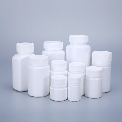 200 ml recipiente de armazenamento de cápsulas de HDPE para organização de medicamentos e suplementos