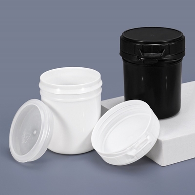 Material do colarinho PP Sealing Hot 150ml frasco redondo de plástico com tampa para grãos de pipoca
