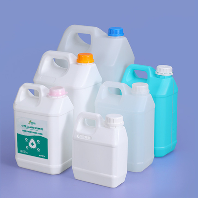 1 litro de recipientes de armazenamento de recipientes de plástico pequenos com mangueira para material HDPE