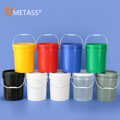Balde de galão 100% material recipiente de armazenamento químico bem selado cor personalizável