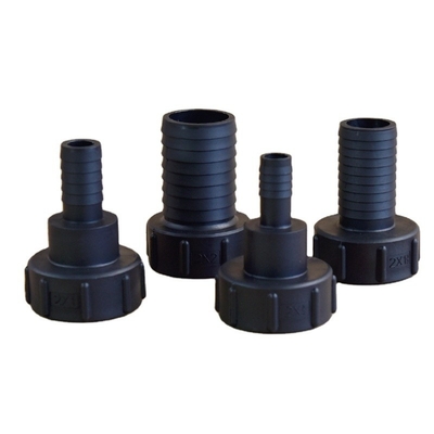 Adaptador de acoplamento de plástico para válvulas de tanque IBC durável, de 2 polegadas, com outros produtos de 12 mm