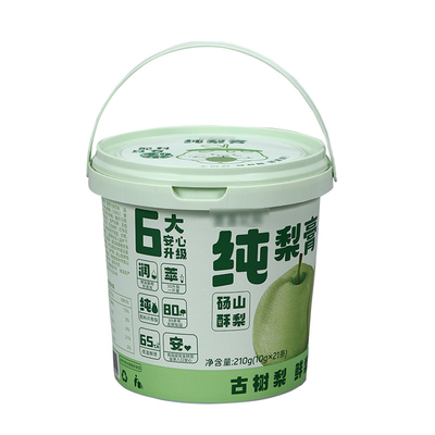 Tamanho personalizado Copo de sorvete de plástico transparente PP para embalagens de alimentos Tipo de plástico PP