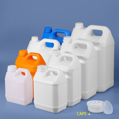 Quadrado Logotipo personalizado de plástico Adblue Jerry Can para limpeza de recipiente de embalagem de líquido