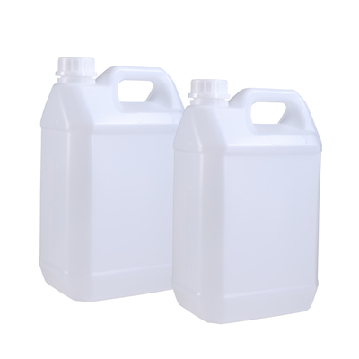 Container de jarro transparente quadrado branco à prova de adulteração para segurança de alimentos líquidos